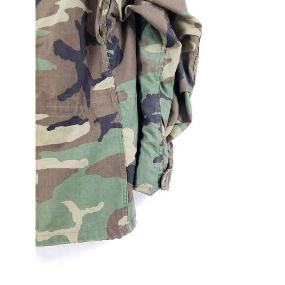 Cold Weather Camouflage Field Coat Mens Small Short Cotton Blend - Picture 4 of 9